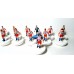 Subbuteo Andrew Table Soccer Hamburger SV 1983-84 on classic Hasbro Bases